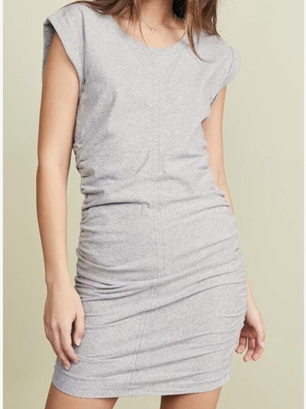 Splendid Casing Details Ruched Dress